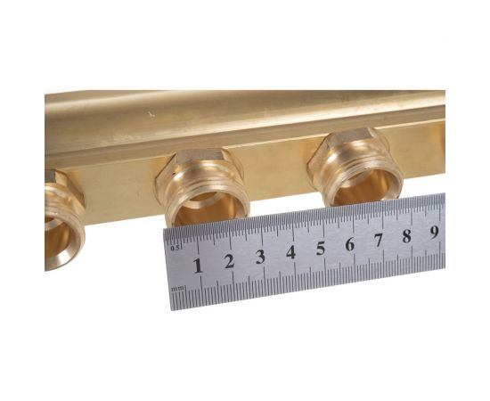 DANFOSS Комплект коллекторов FHF-8 set с кронштейнами и воздухоотводчиками, 8 контуров 088U0708 – изображение 7