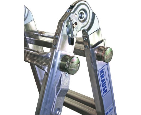 KRAUSE STABILO Шарнирная телескопическая стремянка, 4x4 перекладины 133977 – изображение 8