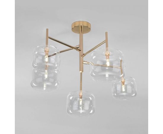 Eurosvet 70128 5 потолочный светильник золото a056921 