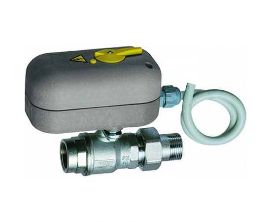 FAR 2-х ход. зон. шар.кран с ручн. деблок. 220 В, 3/4"", НР-ВР, 8 сек FA 300717 3408 