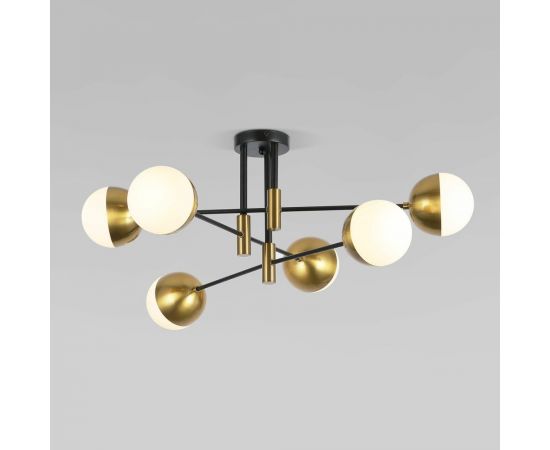 Eurosvet 70129 6 потолочный светильник латунь a057072 