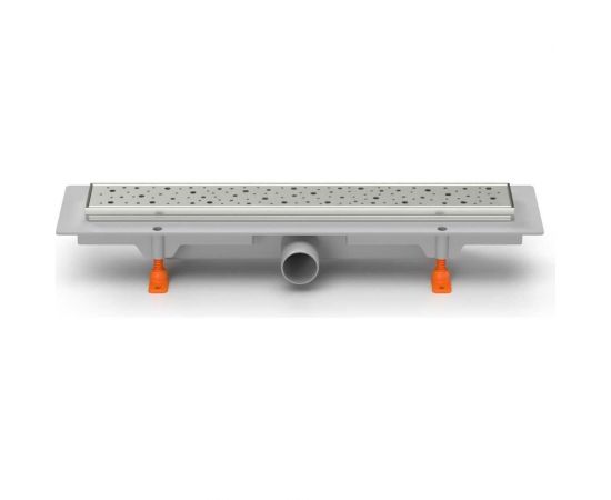 MCH Chudej Водоотводящий желоб с боковым сливом d40 MCH рамка нерж. 550 мм G DROPS CH550DN 