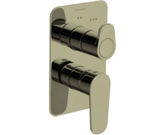 Ramon Soler Встр. смеситель для душа ALEXIA золотой, на 3 выхода 361503SOC 