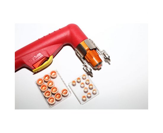 RusCut Резак плазменный воздушный ручной с высокочастот. поджигом дуги 80А гайка 16х1,5 6 м 708011061 