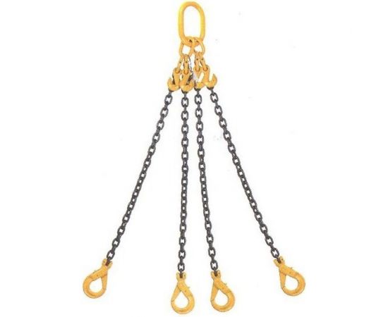 Сталь-91 Строп цепной 4СЦ - 11,2т/6м Звено ОВ увеличенное, укоротители, 4687202314591 