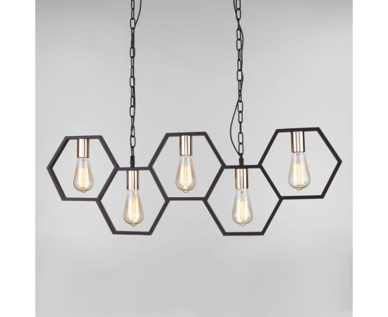 Eurosvet 70117/5 / подвесной светильник / черный a050267 – изображение 2