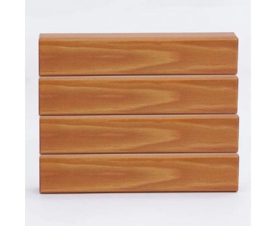 7 скамеек Скамейка «Севастополь», садово-парковая ,77035, 1,5 м., листвен., тик 77035/Б_СВ/1,5/9005/Л_ТИК – изображение 2