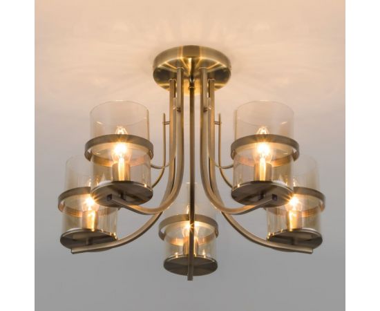 Eurosvet 60085 5 потолочный светильник античная бронза a043711 – изображение 2