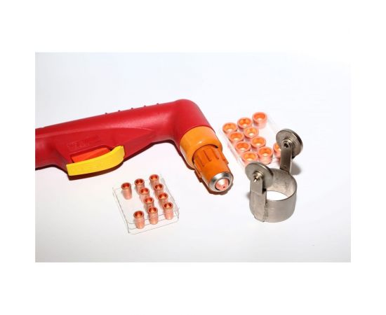 RusCut Резак плазменный воздушный ручной с высокочастот. поджигом дуги 80А гайка 16х1,5 6 м 708011061 – изображение 2