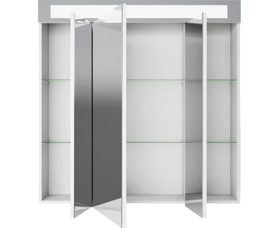 Veneciana Шкаф зеркальный TIRSO 80 см, белый 68023 – изображение 2