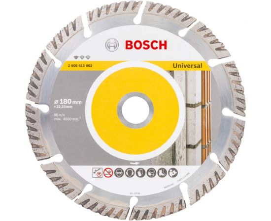 Bosch Алмаз диск Stnd Universal 10шт 2608615064 – изображение 2