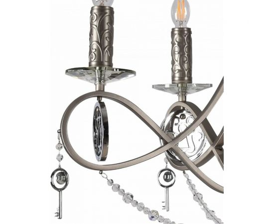 Lumien Hall Подвесная Люстра ОРАБЕЛЬ 2036/5H-SNCR-CL – изображение 3