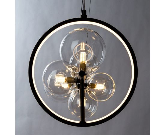 ARTE LAMP СВЕТИЛЬНИК ПОДВЕСНОЙ A7790SP-50BK – изображение 3