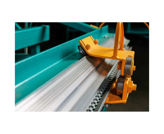 ООО СПЕЦМАШ Листогиб ручной ЛГС - 26/ПРОФ с отрезной машинкой, L=2500, с дополнительным комплектом ножей 755 – изображение 3