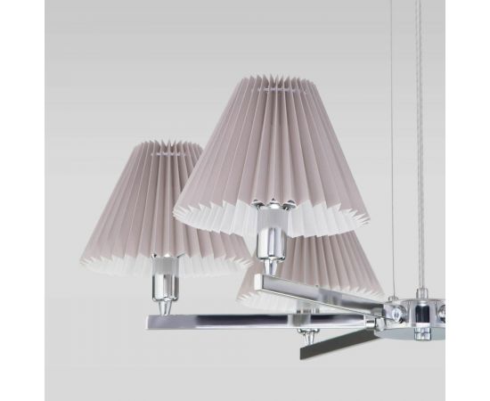 Eurosvet 60136 6 подвесной светильник хром серый a059038 – изображение 3