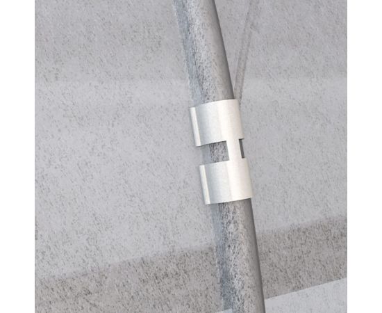 Delta-Park Парник арочный со спанбондом на грядке 36 см , 6 метров 3004003_3 – изображение 3