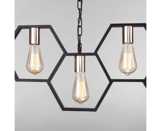 Eurosvet 70117/5 / подвесной светильник / черный a050267 – изображение 3