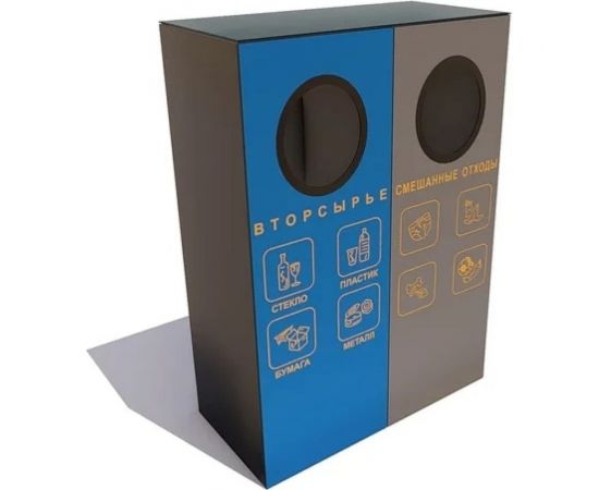 7 скамеек Урна уличн. «Проспект»,67076 67076/ПРСПТ_2/9005 – изображение 3