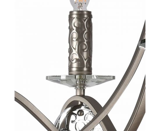 Lumien Hall Подвесная Люстра ОРАБЕЛЬ 2036/5H-SNCR-CL – изображение 4