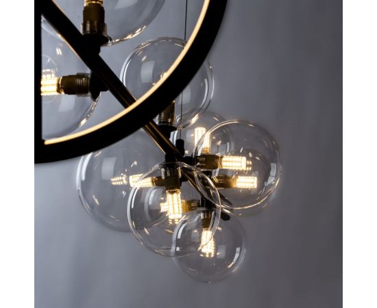 ARTE LAMP СВЕТИЛЬНИК ПОДВЕСНОЙ A7790SP-50BK – изображение 4