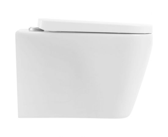 BelBagno ALBANO Чаша подвесного унитаза безободкового с креплением, P-trap BB120CHR – изображение 4