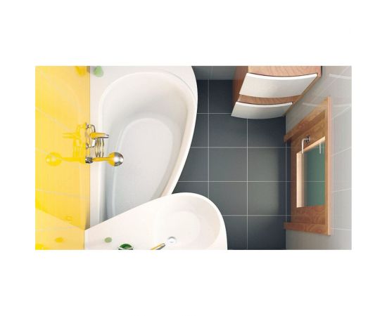 RAVAK Ванна AVOCADO 150 L белая CT01000000 – изображение 4