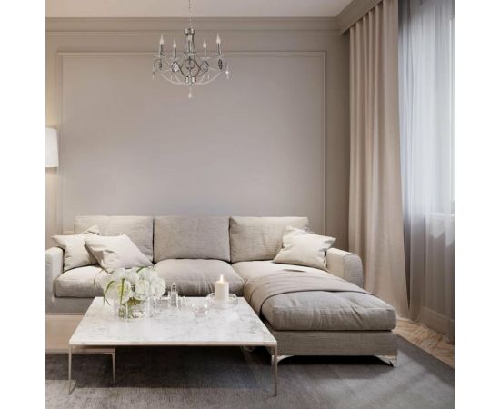 Lumien Hall Подвесная Люстра ОРАБЕЛЬ 2036/5H-SNCR-CL – изображение 5