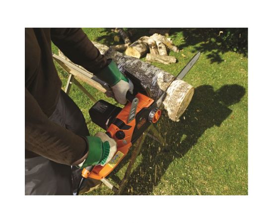 Black+Decker Электрическая цепная пила, 2200Вт, 45 см CS2245 – изображение 5