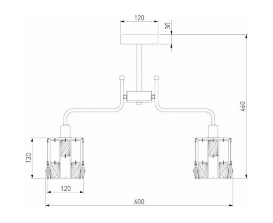 Eurosvet 10101 5 потолочный светильник хром прозрачный хрусталь Strotskis a044067 – изображение 6