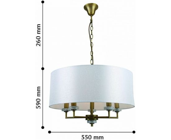 F-promo Подвесная люстра 2348-5P – изображение 7