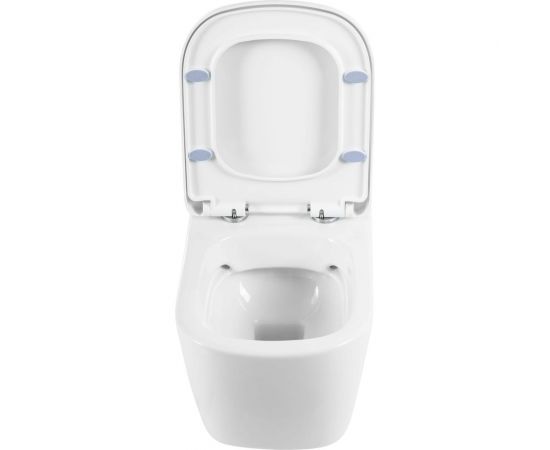 BelBagno ALBANO Чаша подвесного унитаза безободкового с креплением, P-trap BB120CHR – изображение 8