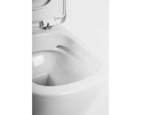 BelBagno ALBANO Чаша подвесного унитаза безободкового с креплением, P-trap BB120CHR – изображение 9