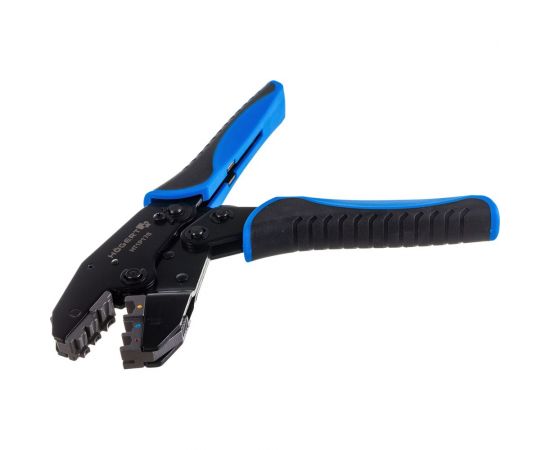 Пресс-клещи для обжима проводов со сменными матрицами HOEGERT TECHNIK 6 шт. HT1P176 – изображение 10