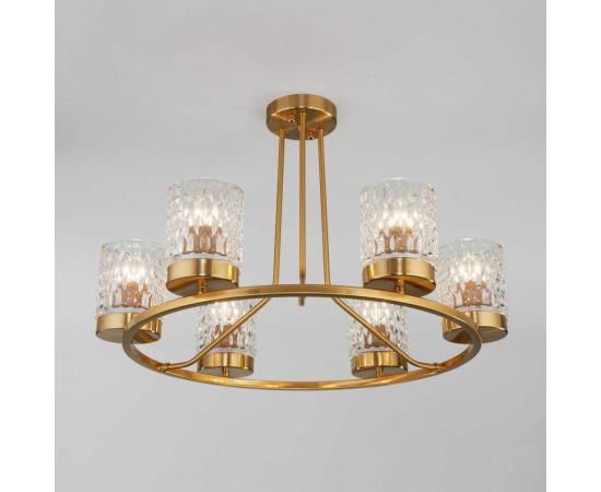 Eurosvet 60127 6 потолочный светильник латунь a057089 