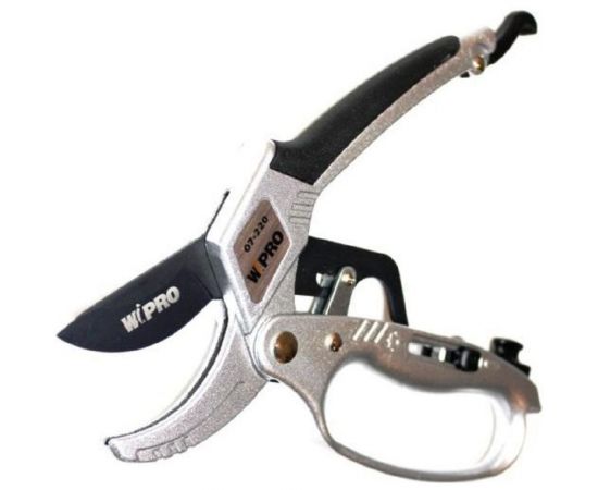 Секатор Wipro БУЛЬДОГ контактный, с прямым и храповым механизмом, до 24мм 07-220 