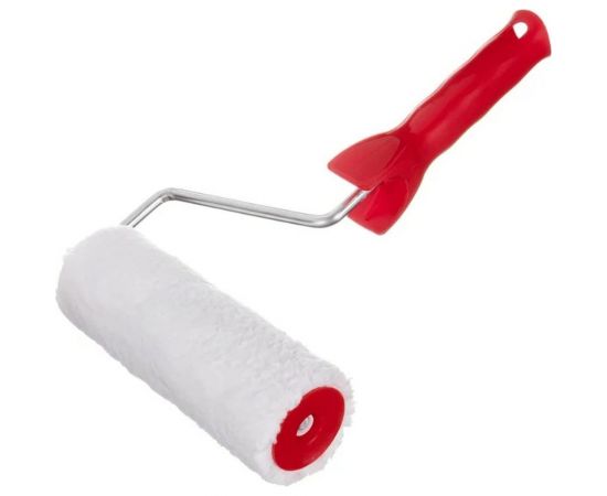 Велюровый бесшовный белый валик Петрович 100мм, ворс 4-5мм П118-100 4100008244 