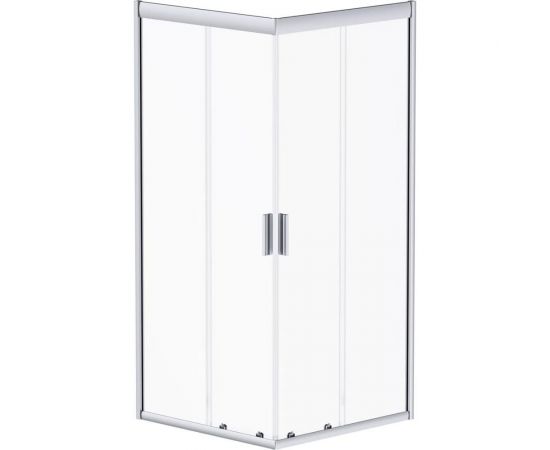 Damixa Душ. огр.Skyline Square 90x90x190, профиль мат. хром, стекло прозрачное DX35WG-403-090MT 
