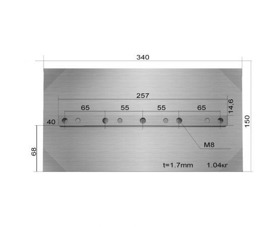 Лопасти 4 шт для DMD1000 ТСС 073118 