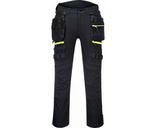 PORTWEST Мужские рабочие брюки со съемными карманами-кобурой DX440BKR48 