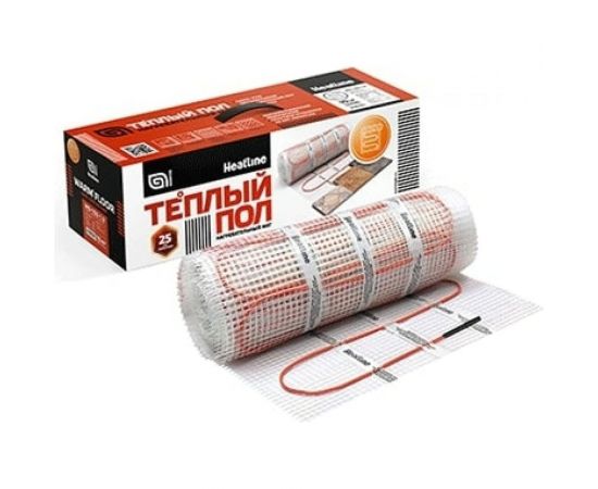 Heatline Сверхтонкий тёплый пол 1800Вт 12м2 HL-1800-12,0 