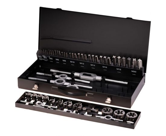 Terrax by RUKO Резьбонарезной набор M3-M20 HSS-G, 54шт A245040 
