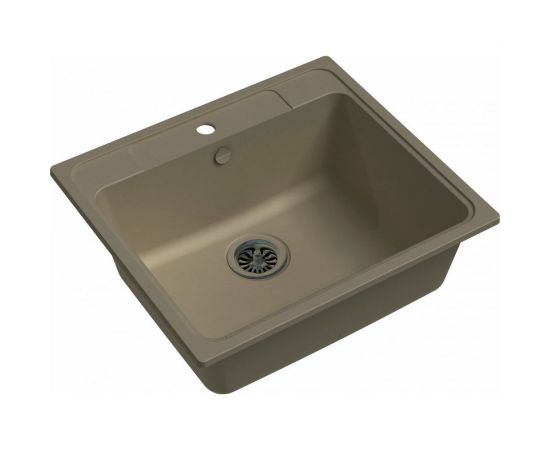 EWIGSTEIN Мойка кварц Elegant 60 1-чаша 570*510мм топаз E- 60 топаз 