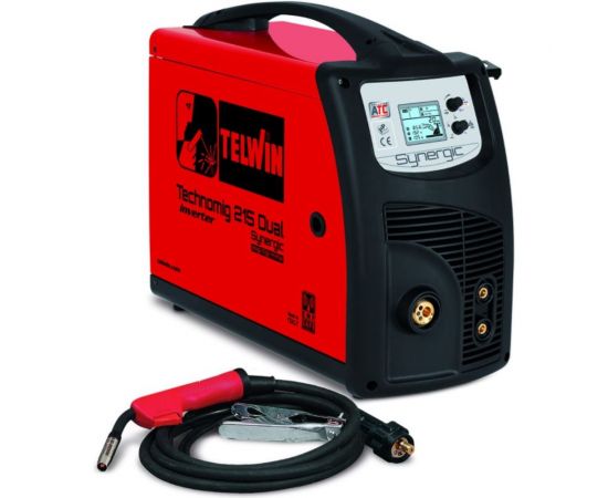 TELWIN Сварочный полуавтомат TECHNOMIG 215 DUAL SYNERGIC 230V 816053 