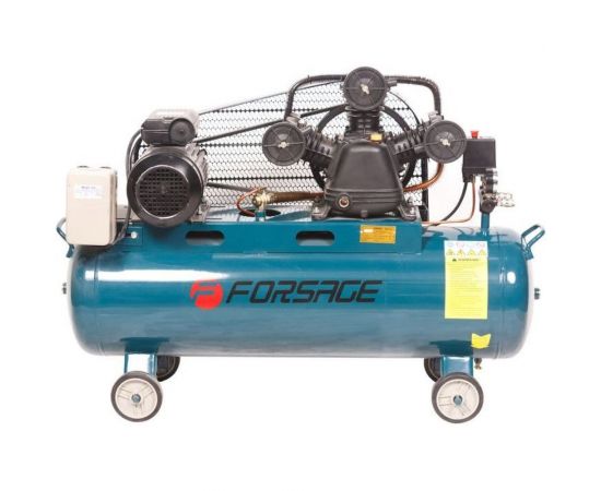 Forsage Компрессор 100л 3-х поршневой с ременным приводом 7149 F-TB290-150 380V 