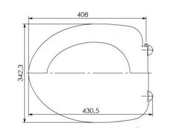 Сиденье для унитаза УКЛАД СУ 68.07.80 194468 – изображение 2