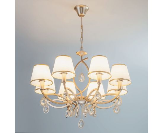 Eurosvet 60091 8 подвесной светильник перламутровое золото a044180 – изображение 2