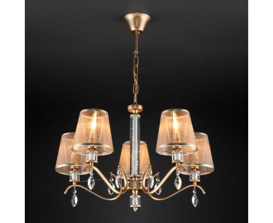 Eurosvet 60103 5 подвесной светильник перламутровое золото a045230 – изображение 2