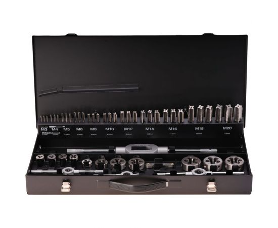 Terrax by RUKO Резьбонарезной набор M3-M20 HSS-G, 54шт A245040 – изображение 2