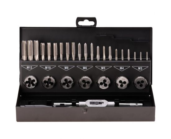Terrax by RUKO Резьбонарезной набор M3-M12 HSS, 31шт A245013 – изображение 2