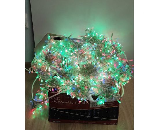 GLQ GLQ Светодиодный водопад 2000шт диодов,100шт.светодиодов/4м/20-линий/2м., белый кабель Н05 2,0мм – изображение 2